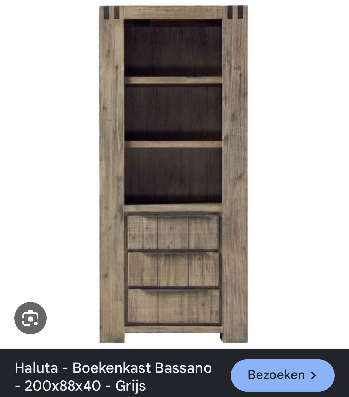 Kast/ boekenkast/ kast woonkamer/ bassano/ pronto, Huis en Inrichting, Kasten | Boekenkasten, Ophalen, Zo goed als nieuw, 25 tot 50 cm