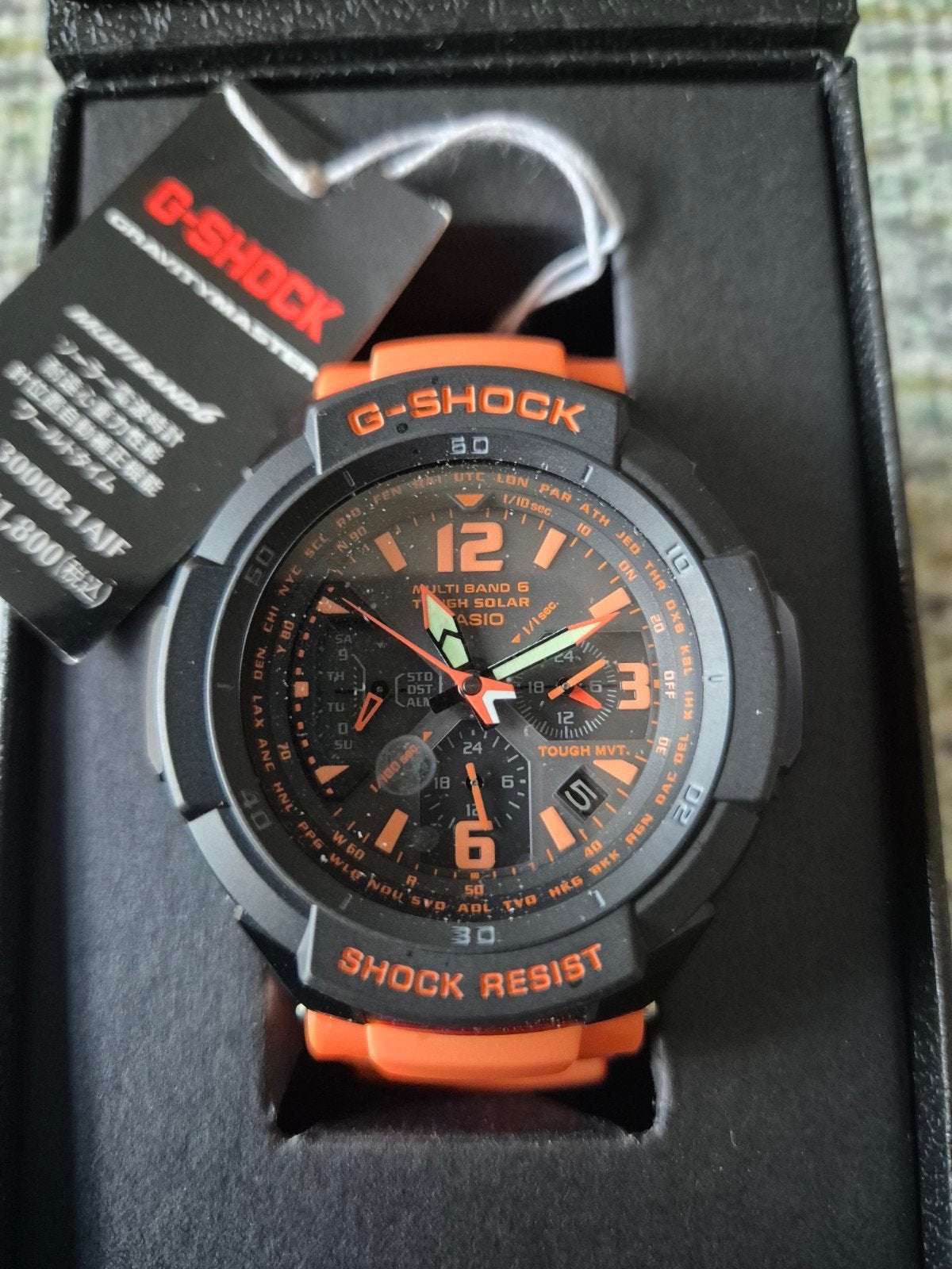 Casio G-Shock GW-3000B-1AJF Gravitymaster Nieuw Horloge., Ophalen of Verzenden, Nieuw, Casio