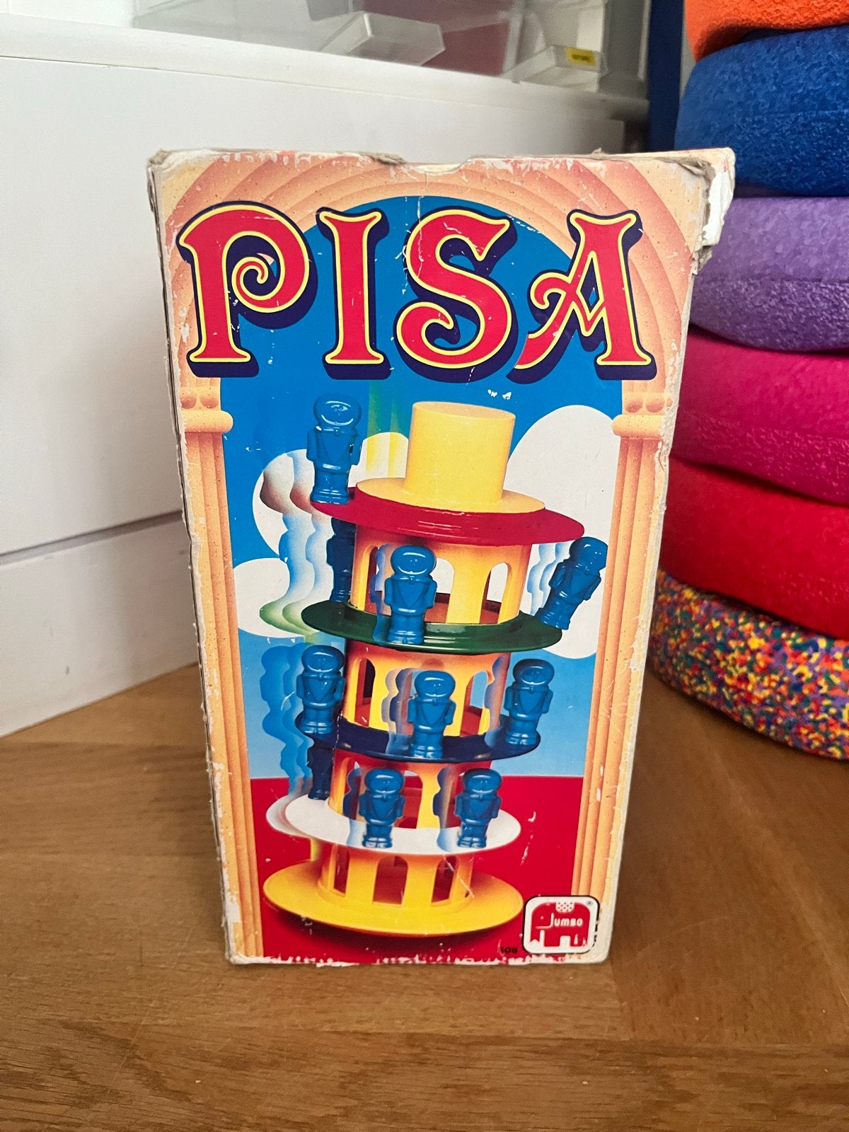 Pisa Toren Balansspel - Jumbo Actiespel, Ophalen of Verzenden, Gebruikt, Jongen of Meisje