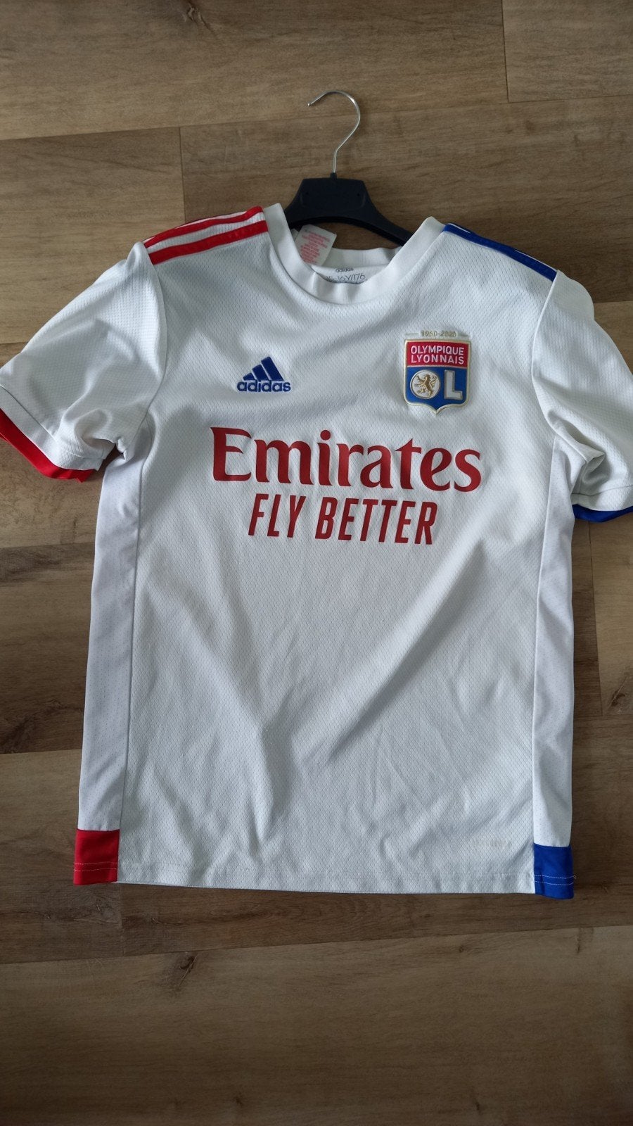 Adidas Olympique Lyon Thuisshirt 15-16 jaar, Ophalen of Verzenden, Zo goed als nieuw, Adidas, Jongen