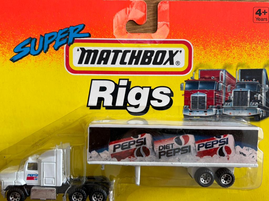 Matchbox Rigs 1993 release Ford Aerostar Pepsi, Ophalen of Verzenden, Nieuw, Bus of Vrachtwagen