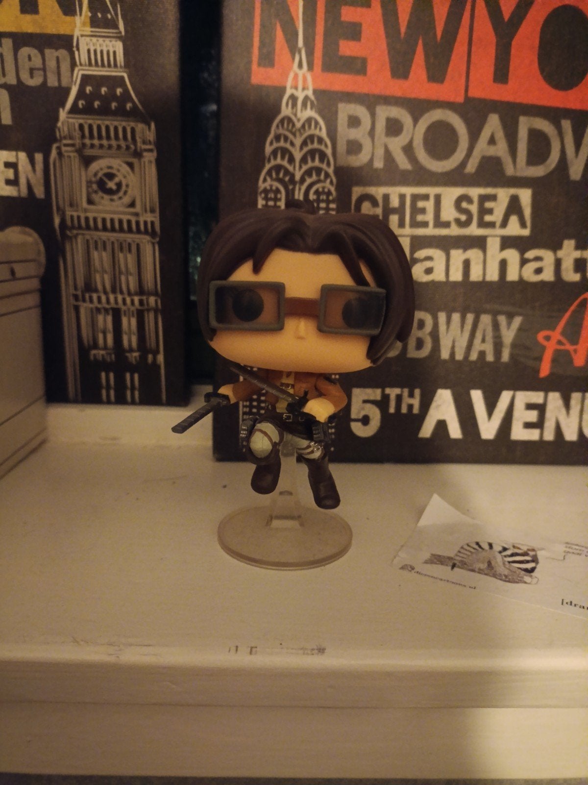 Funko Pop Hange Zoë Attack on Titan, Ophalen of Verzenden, Gebruikt