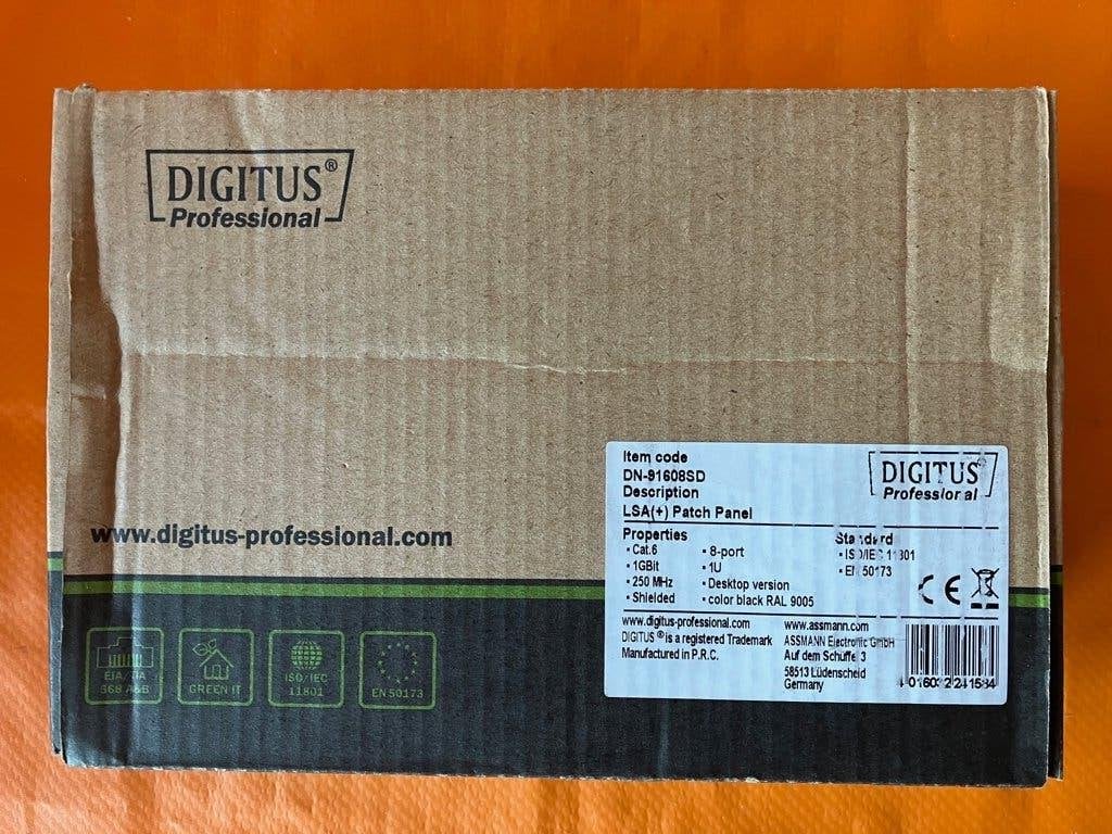 Digitus RJ45 patch panel, Verzenden, Nieuw