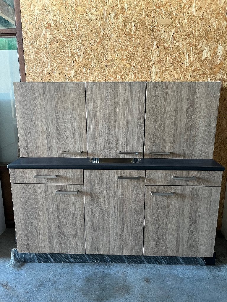 Keukenblok keller nieuw 170cm, Ophalen, Overige kleuren, Nieuw, Enkelwandige keuken