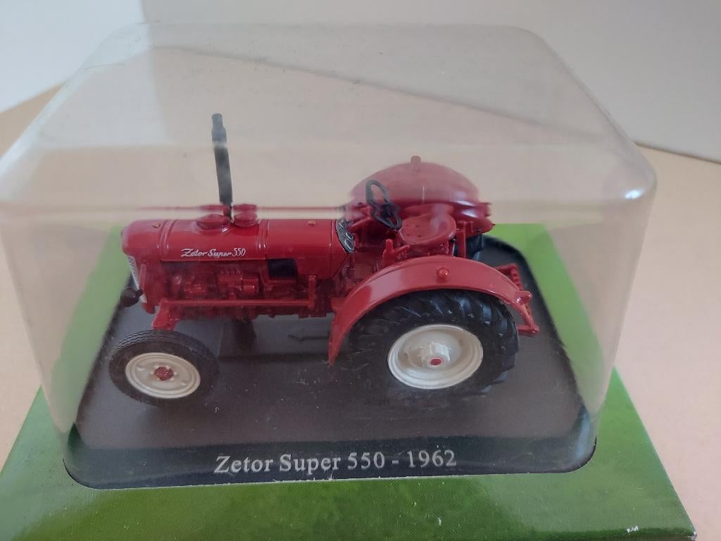 Zetor Super 550  1/43 editions Atlas, Verzenden, Zo goed als nieuw, Auto, Overige merken