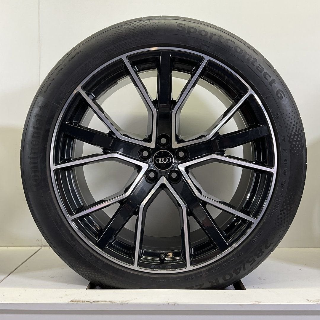 AUDI RSQ8 SQ8 Q8 SET VELGEN + ZOMERBANDEN 22 INCH, Gebruikt, -, 285 mm, -
