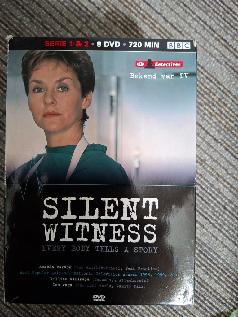 Silent Witness seizoen 1 en 2 dvd box, Cd's en Dvd's, Dvd's | Tv en Series, Gebruikt, Vanaf 16 jaar, Ophalen of Verzenden, Boxset