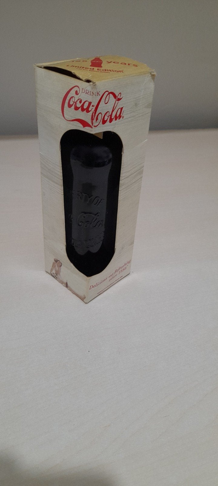 Coca-Cola 125 Years Limited Edition Flesje, Verzamelen, Ophalen of Verzenden, Gebruikt