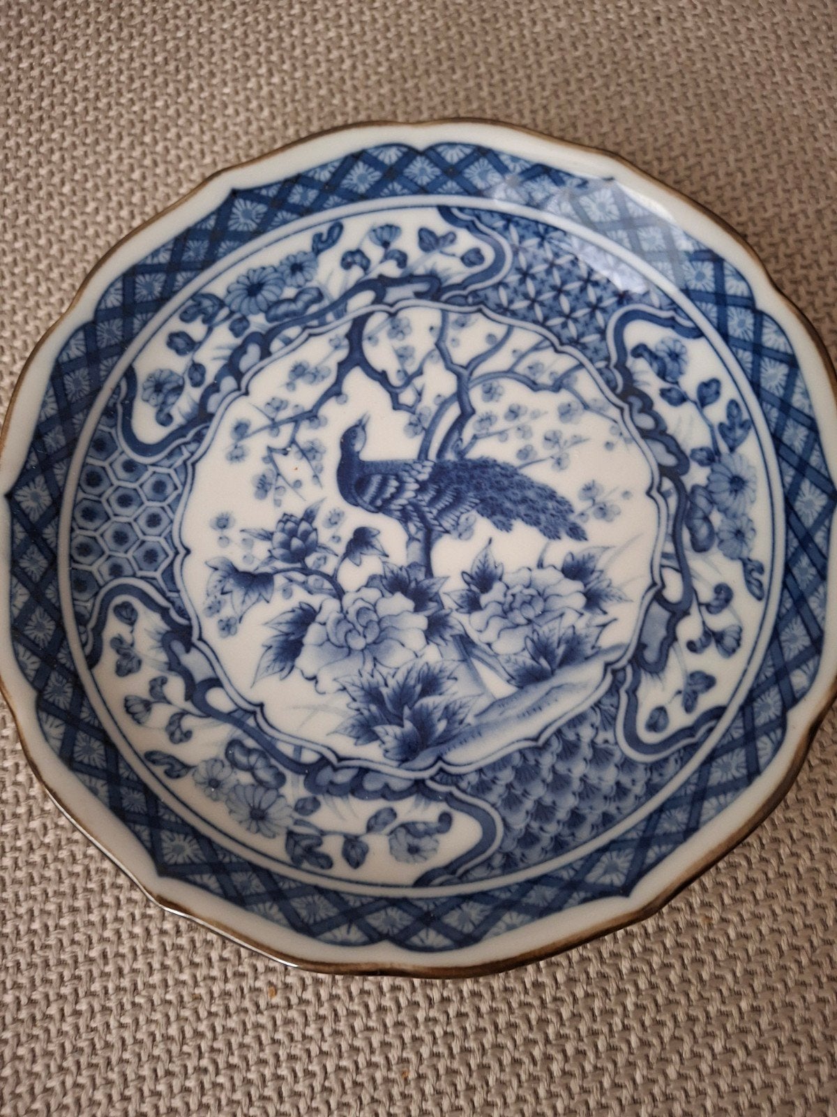 Vintage Saji Imari Arita Bordje, Ophalen