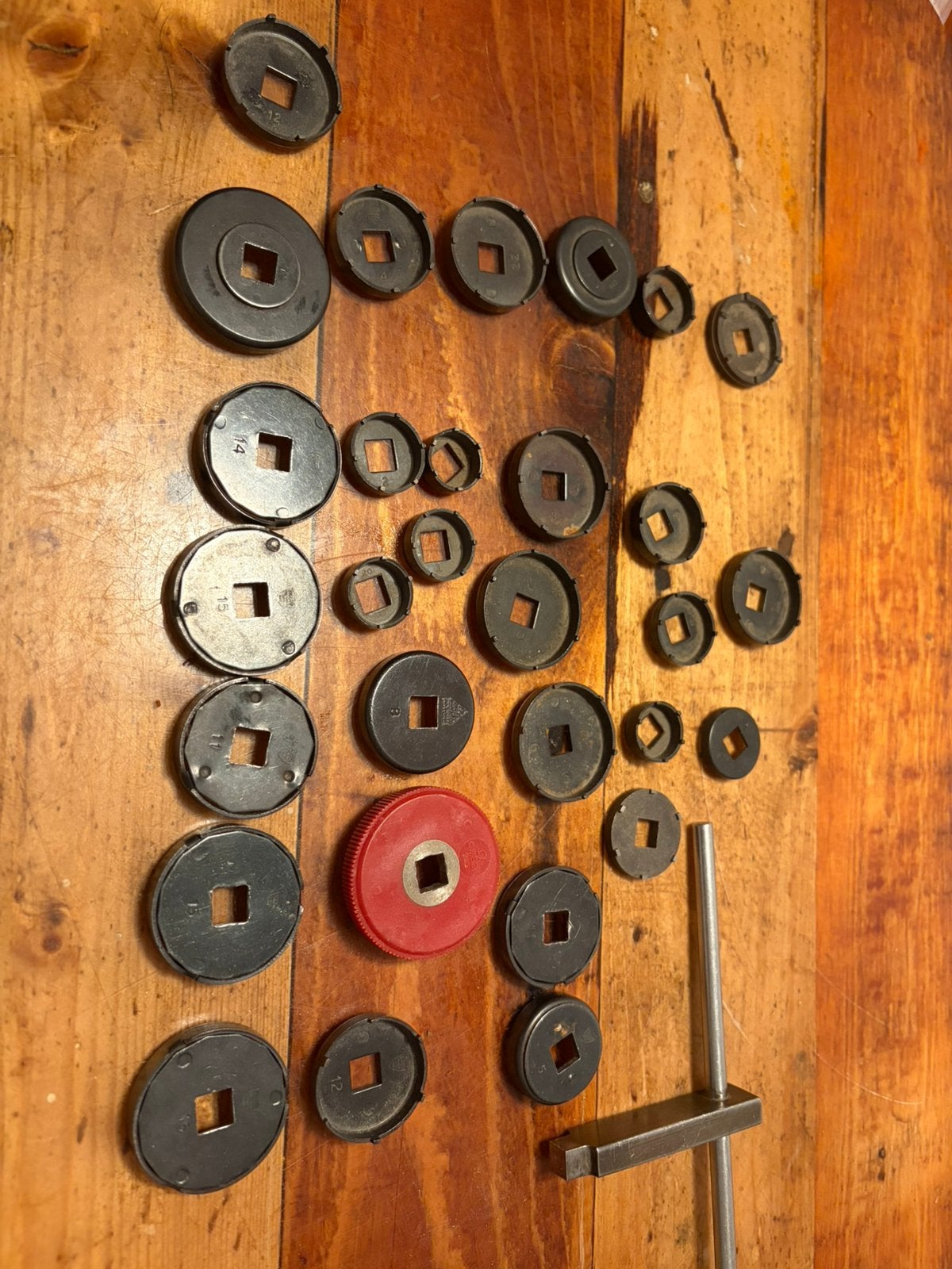 Vintage omega tissot kastopener set, Ophalen of Verzenden