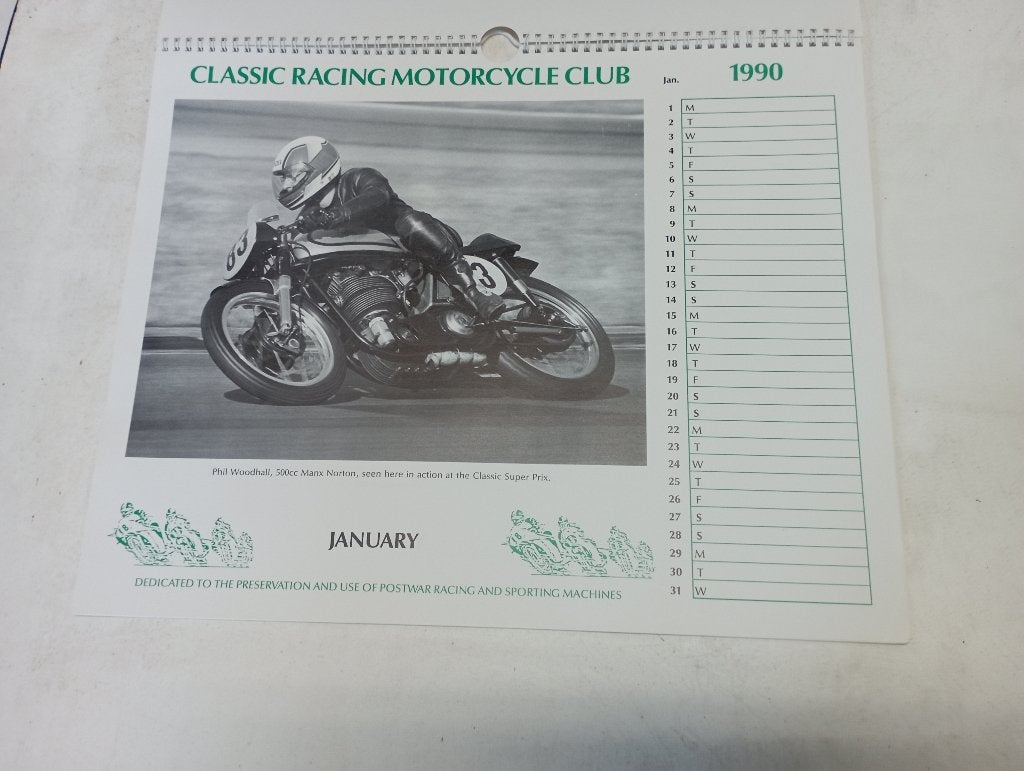 classic racers verjaardagskalender, Ophalen of Verzenden, Maandkalender, Zo goed als nieuw