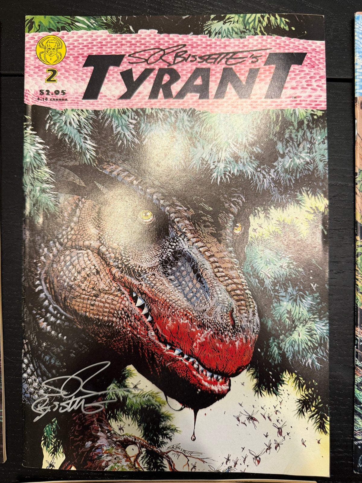 Comics Tyrant 1-4  4x gesigneerd SR Bisette 1994/1995, Complete serie of reeks, Ophalen of Verzenden, Zo goed als nieuw, Amerika