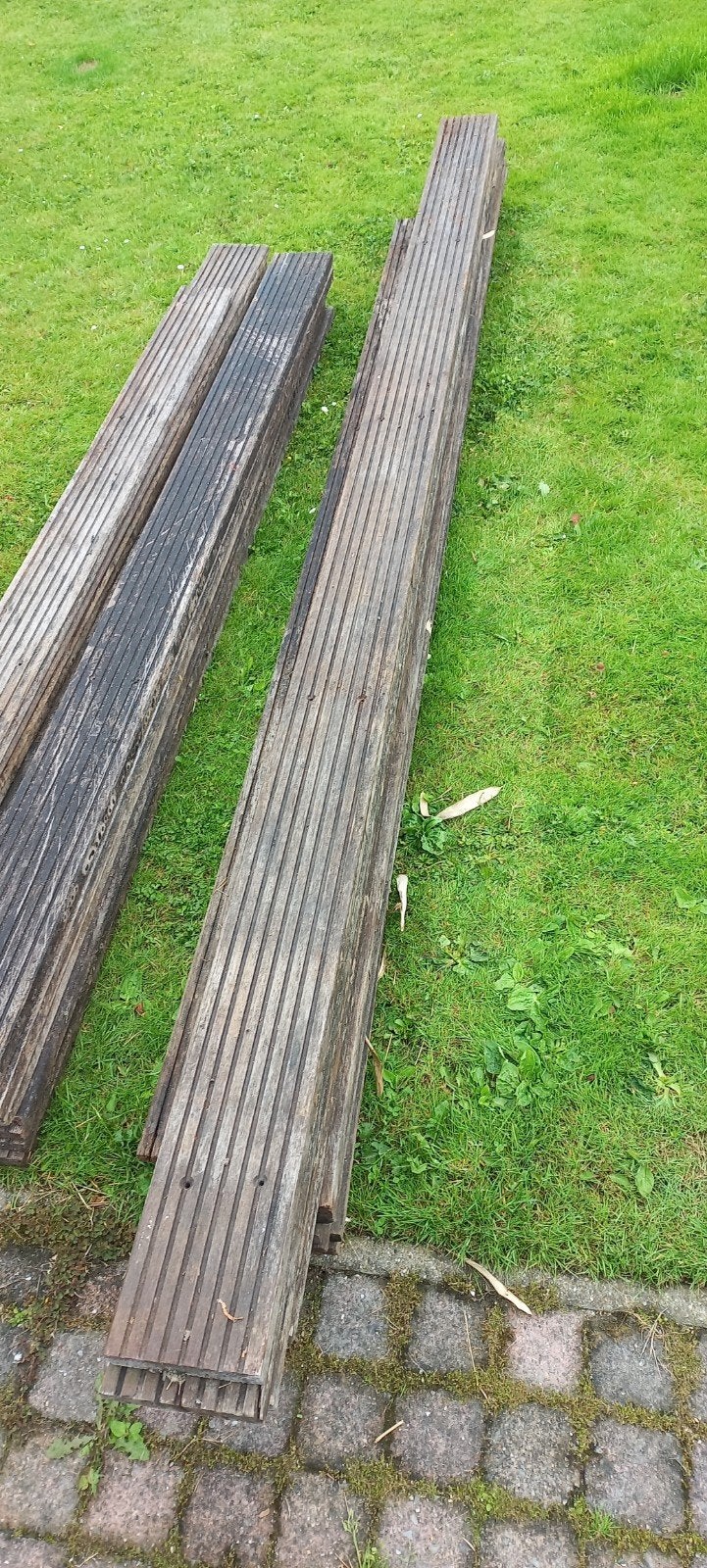 Hardhouten planken 25mm dikte, Doe-het-zelf en Verbouw, Hout en Planken, Ophalen, Gebruikt, 25 tot 50 mm, Plank