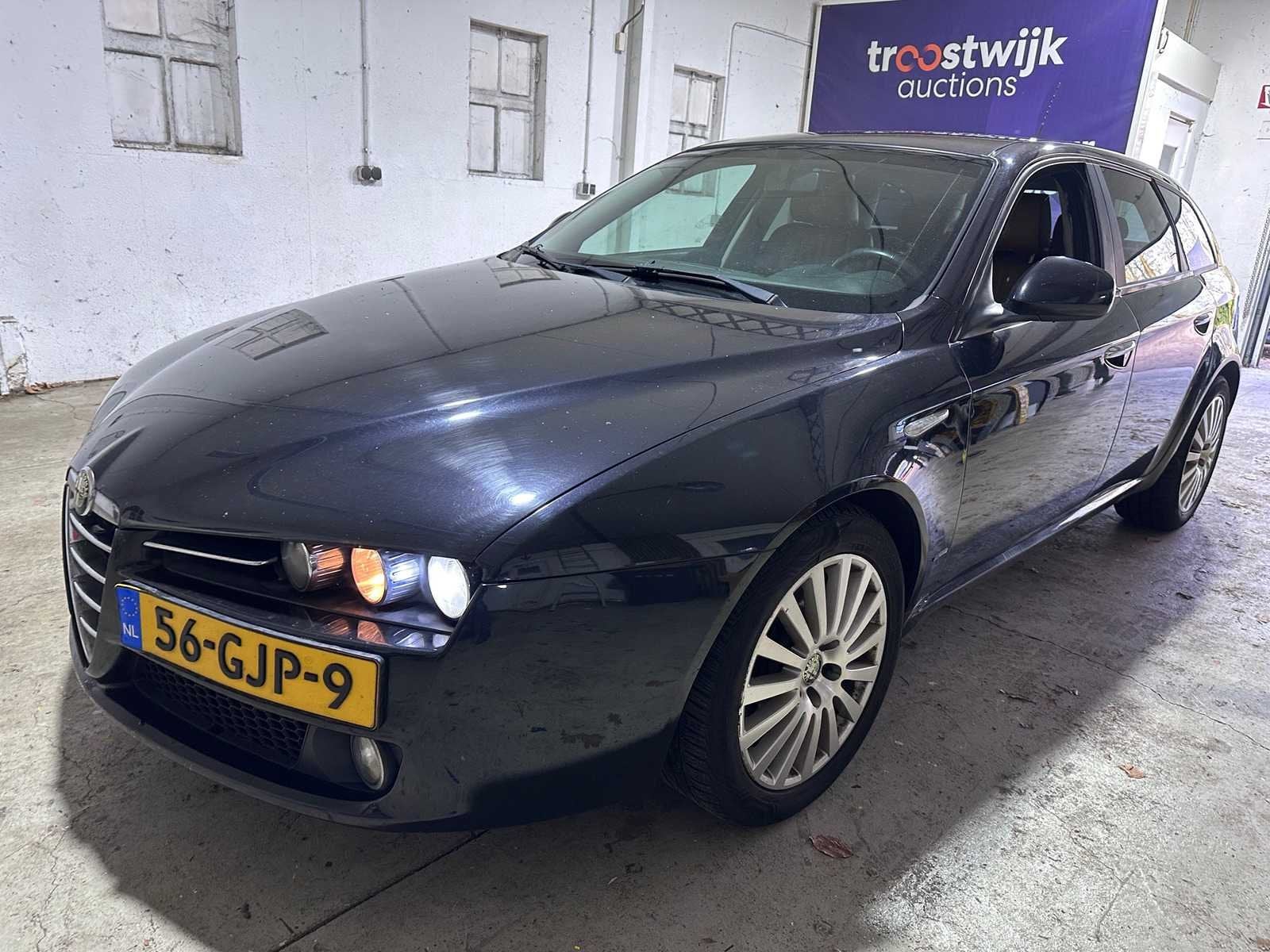 Alfa Romeo - 159 Sportwagon - 1.9 JTD Q-Tr. Prog. - 56-GJP-9, Auto's, Alfa Romeo, Gebruikt, 4 cilinders, 150 pk, Zwart
