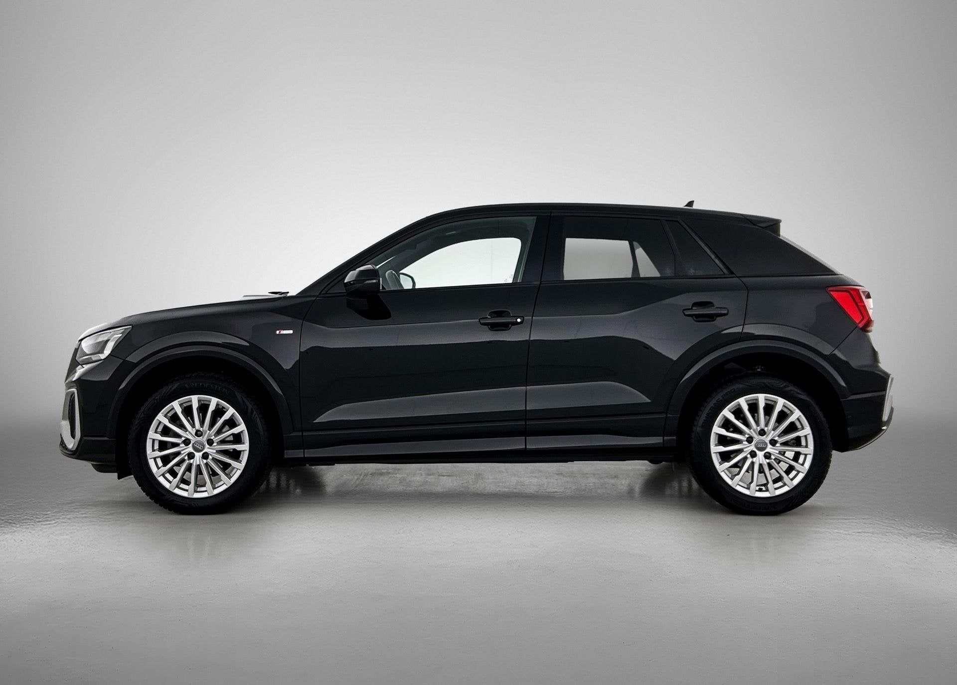 Audi Q2 35 TFSI S Edition 150 PK | S-line | Automaat | Navig, Auto's, 12 maanden, 4 cilinders, Leder en Stof, Zwart