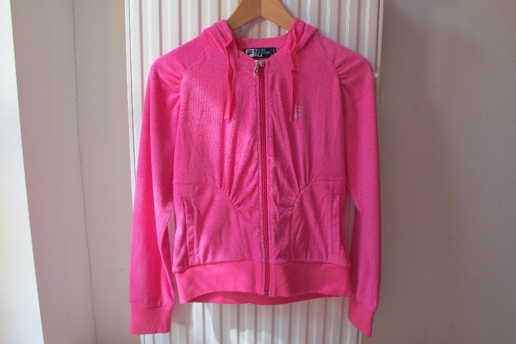 Pink velour jacket (Fila), Nieuw, Ophalen of Verzenden, Fitness of Aerobics, Roze