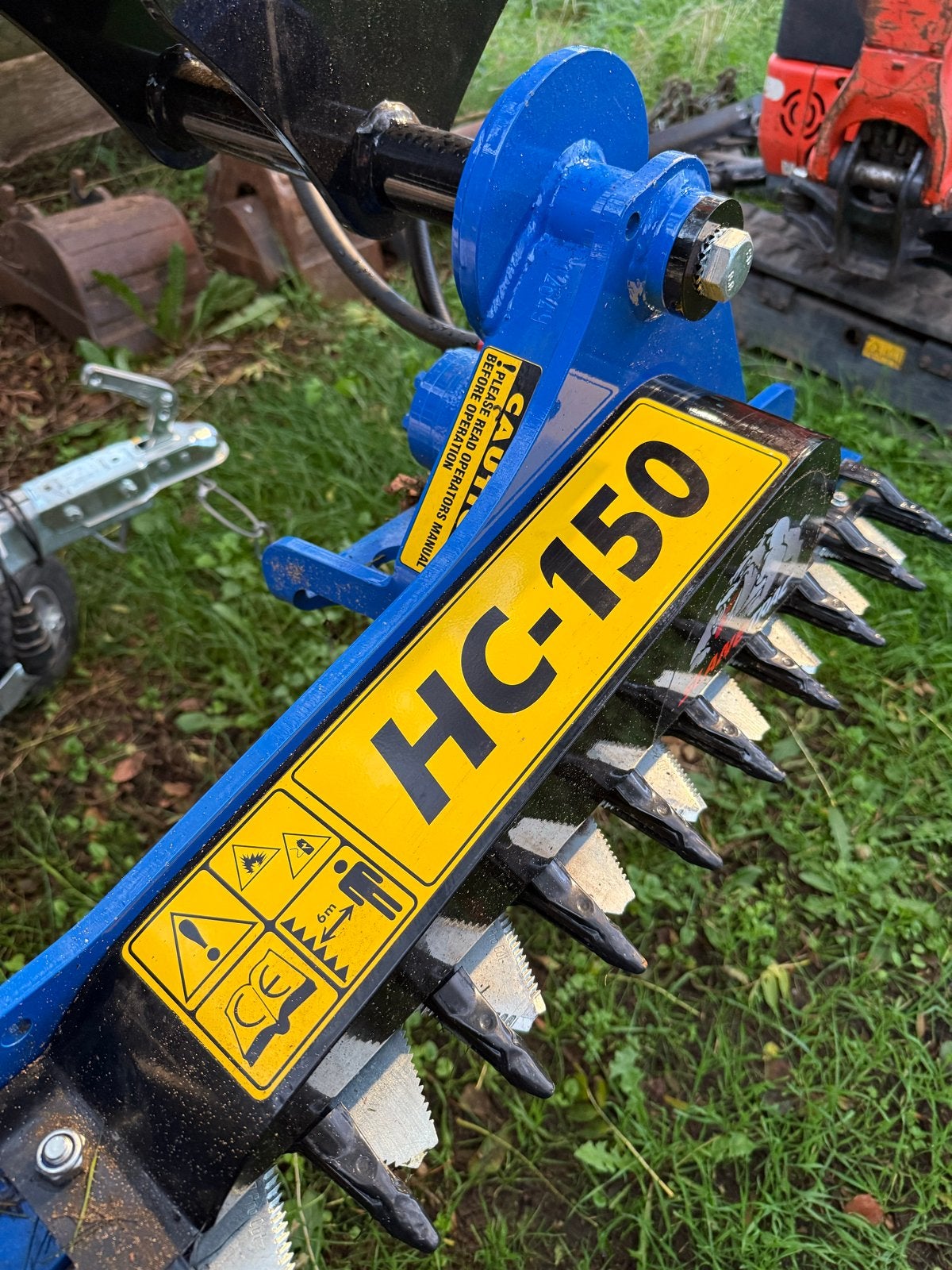SlaneTrac HC-150 Hydraulische heggenschaar CW05, Ophalen, Snoeigereedschap