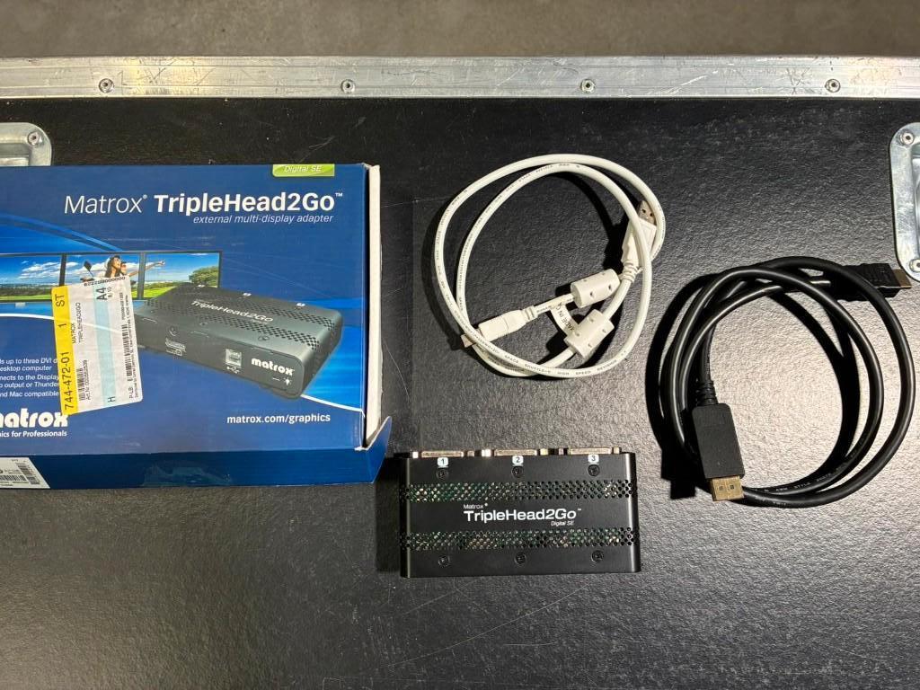 Matrox TripleHead2Go Digital Edition, Ophalen of Verzenden, Zo goed als nieuw