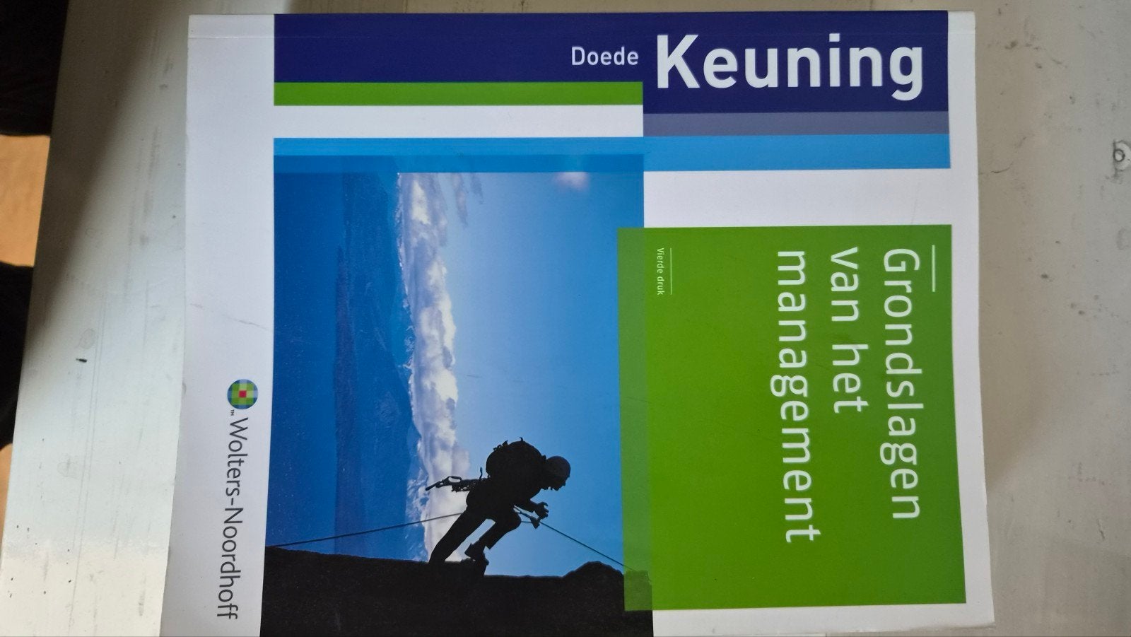 Grondslagen van het management - Doede Keuning, Boeken, Zo goed als nieuw, Gamma, Doede Keuning, HBO