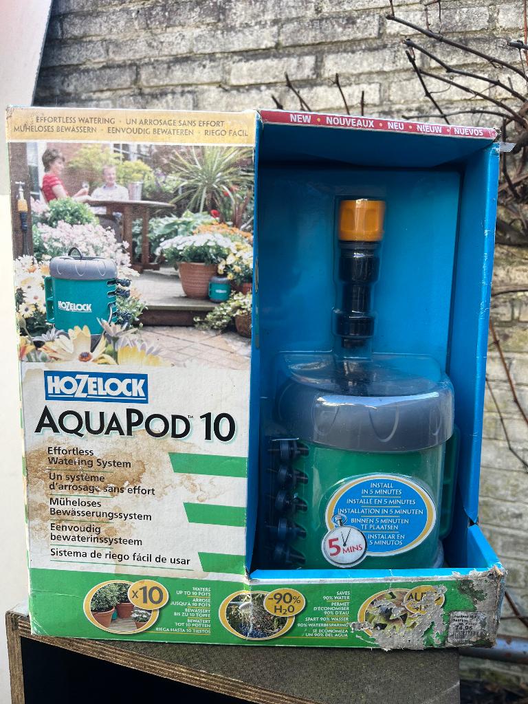 Bewateringssysteem Aqua Pod 10, Tuin en Terras, Ophalen, Nieuw