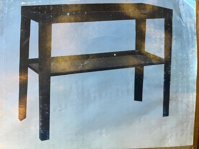 Side/terras/oppottafels, Tuin en Terras, Tuintafels, Ophalen of Verzenden, Nieuw, Rechthoekig, Metaal