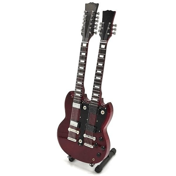 Jimmy Page Led Zeppelin miniatuur gitaar 25cm mini guitar, Info@deconoord.nl, Deco Noord, Nieuw, Ophalen of Verzenden