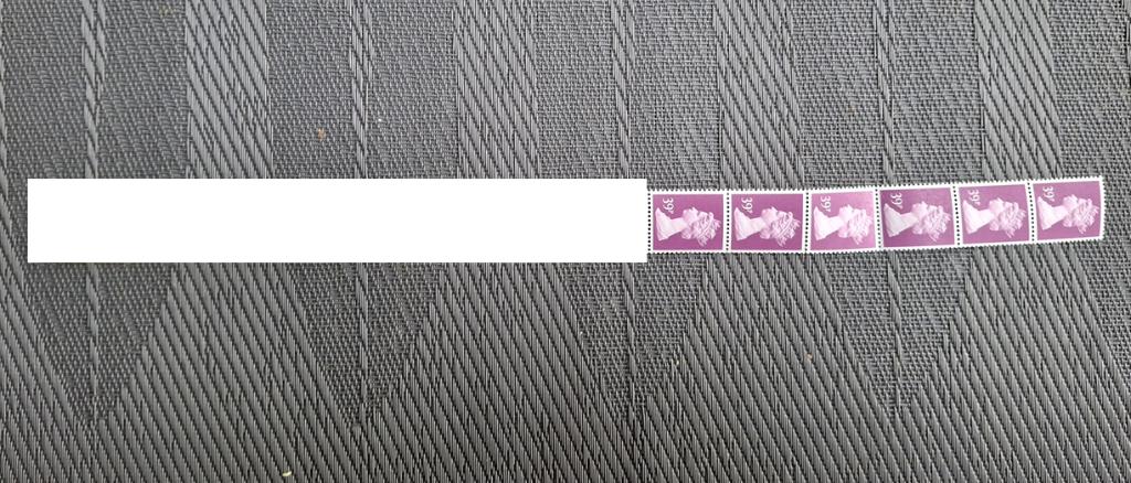 postzegel engeland machin uitgave rolzegel  39 P, Verzenden, Postfris