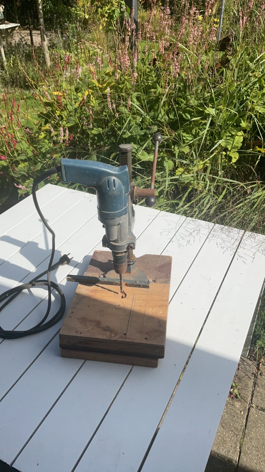 Kolomboormachine, Doe-het-zelf en Verbouw, Gereedschap | Boormachines, Ophalen of Verzenden, Zo goed als nieuw