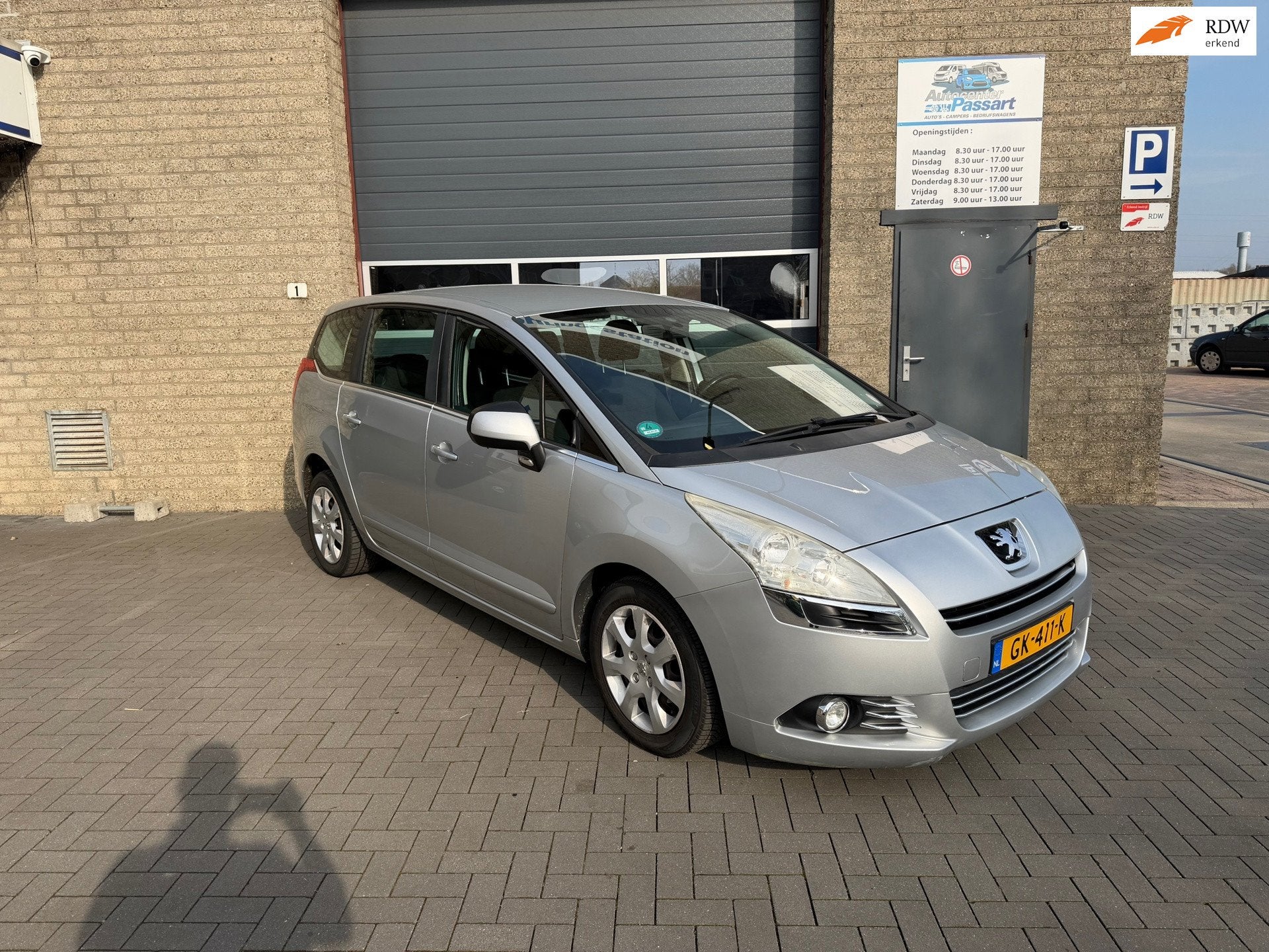 Peugeot 5008 1.6 VTi ST 5p., Voorwielaandrijving, Euro 5, Stof, 4 cilinders