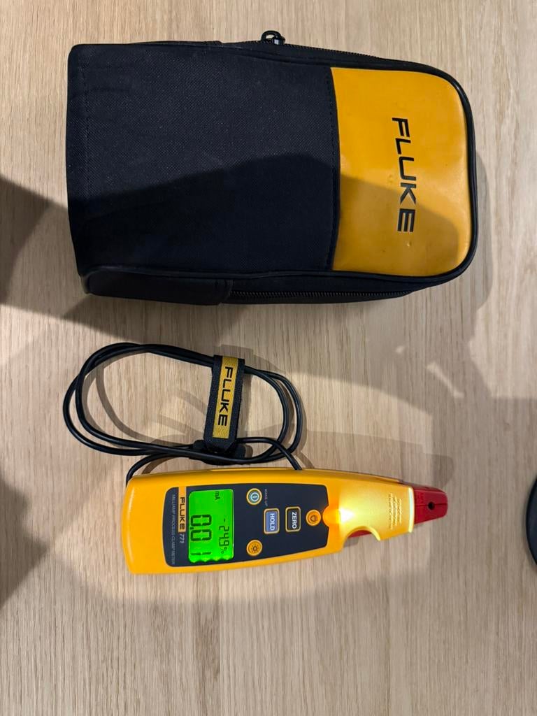 Fluke 771 Stroomtang, Multimeter processtroomtang zgan, Doe-het-zelf en Verbouw, Meetapparatuur, Ophalen of Verzenden, Zo goed als nieuw