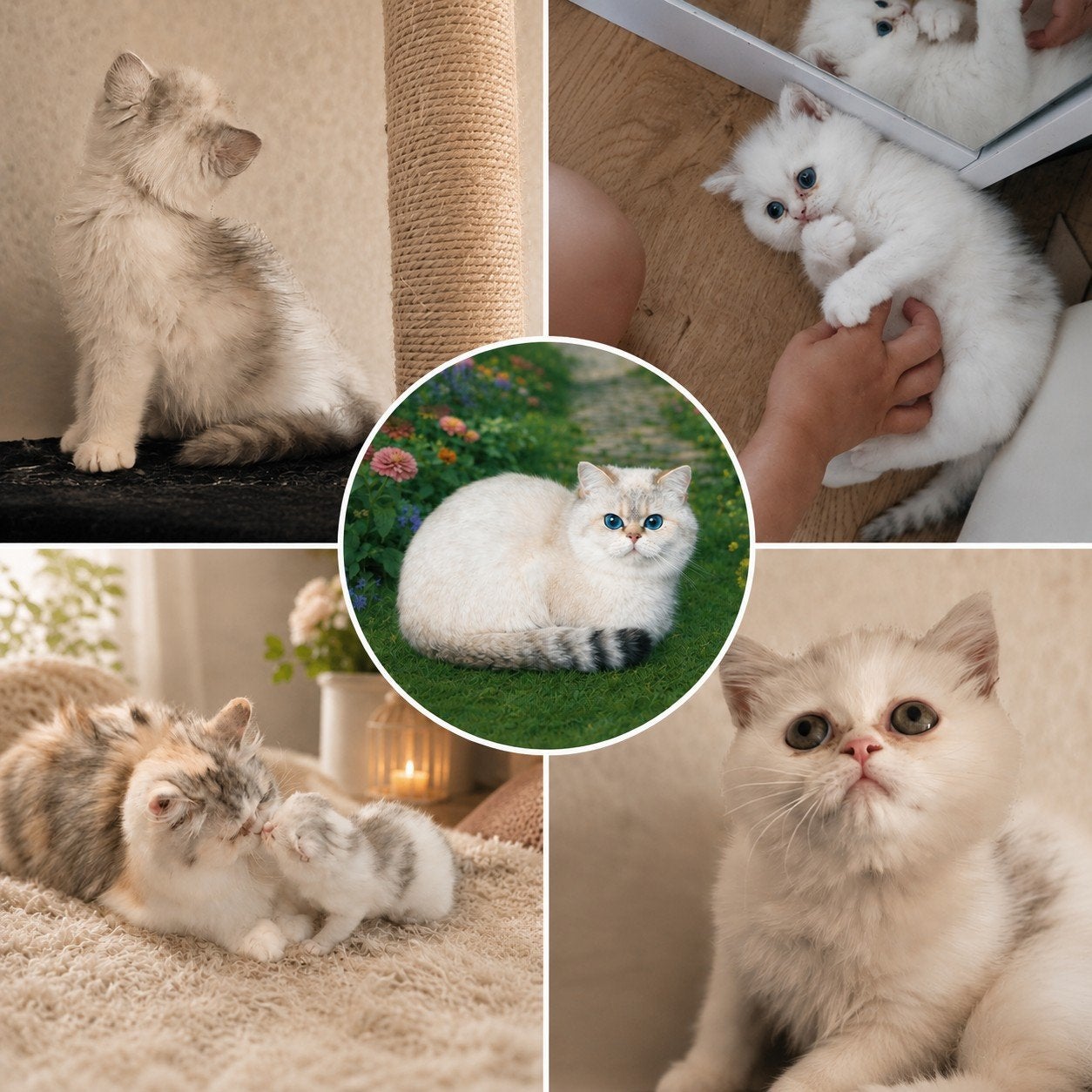 Prachtig Perzische Exotic Shorthair kitten - Poesje, Poes, Langharig, 0 tot 2 jaar