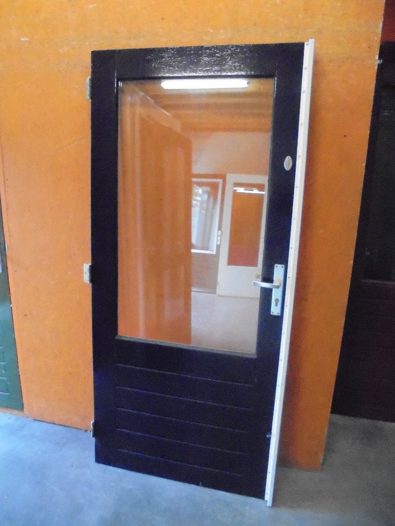 Diverse buitendeuren / schuurdeuren, ca. 93 x 211,5, Ophalen, 80 tot 100 cm, 200 tot 215 cm, Glas