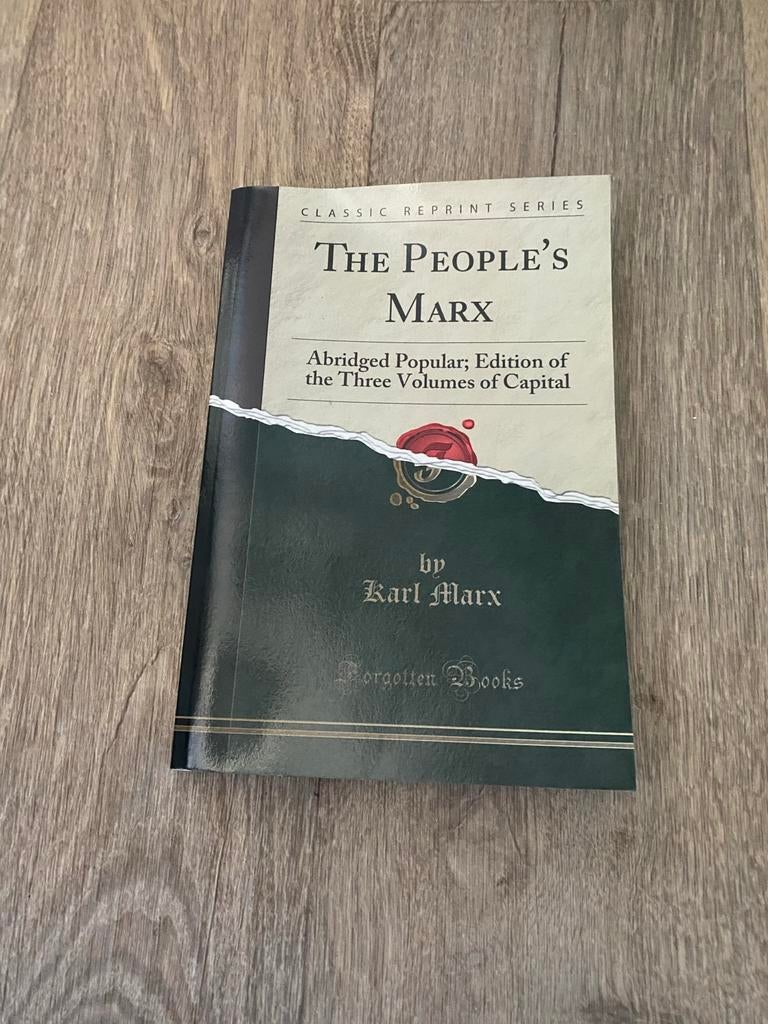 The People's Marx - Abridged Popular Edition, Ophalen of Verzenden, Zo goed als nieuw, Wereld overig
