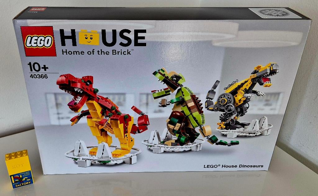 Lego 40366 Lego House Dinosaurs (zeldzaam!), Overige thema's, Lego, Nieuw, Ophalen of Verzenden