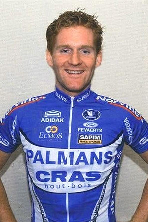 Wielertrui/wielershirt PALMANS–CRAS – BOBBIE TRAKSEL – 2007, Ophalen of Verzenden, Overige typen