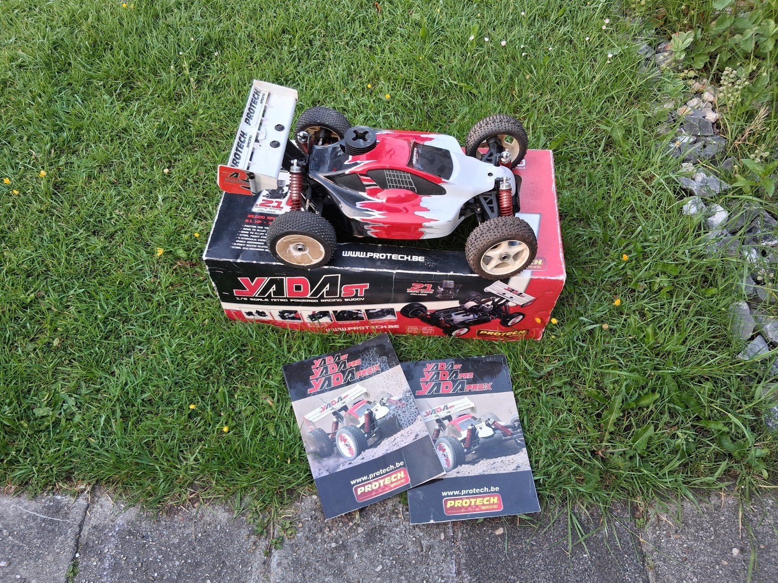 Protech Yada ST Nitro RC Auto - Defect, Gebruikt, Verzenden, Auto offroad, Schaal 1:10