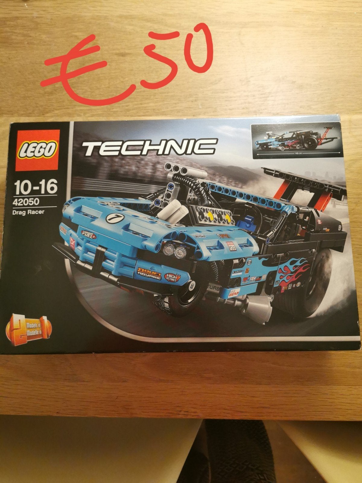 Lego Technic 42050 Drag Racer, Ophalen, Zo goed als nieuw