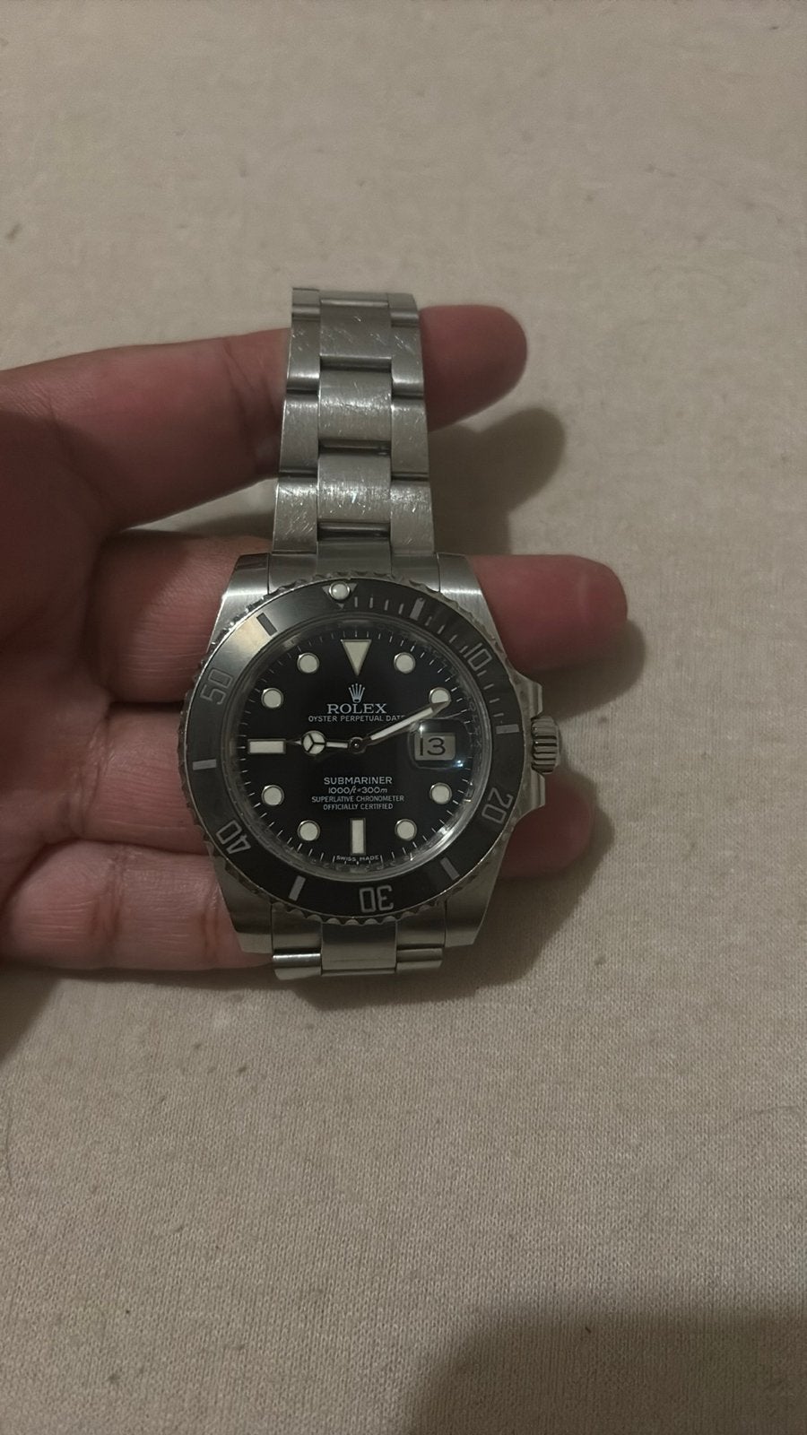 Rolex Submariner Polshorloge - Gebruikt, Staal, Ophalen, Gebruikt, Polshorloge, Rolex
