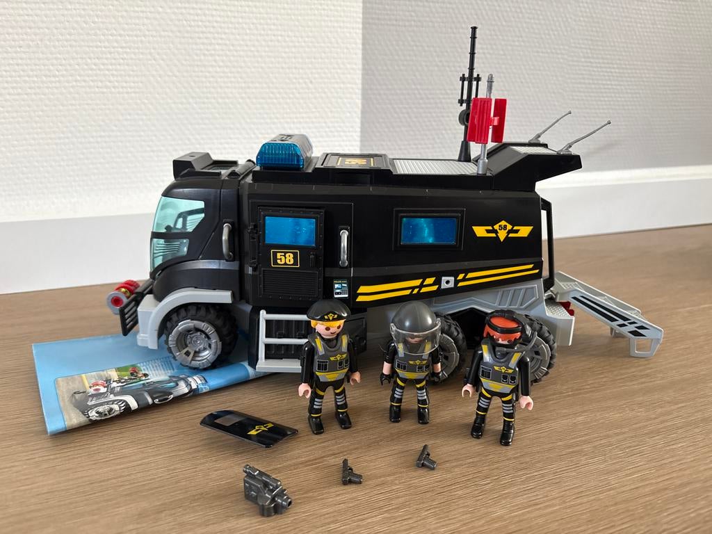 Playmobil 9360 Speciale Politie Commandocentrale, Kinderen en Baby's, Speelgoed | Playmobil, Ophalen of Verzenden, Zo goed als nieuw