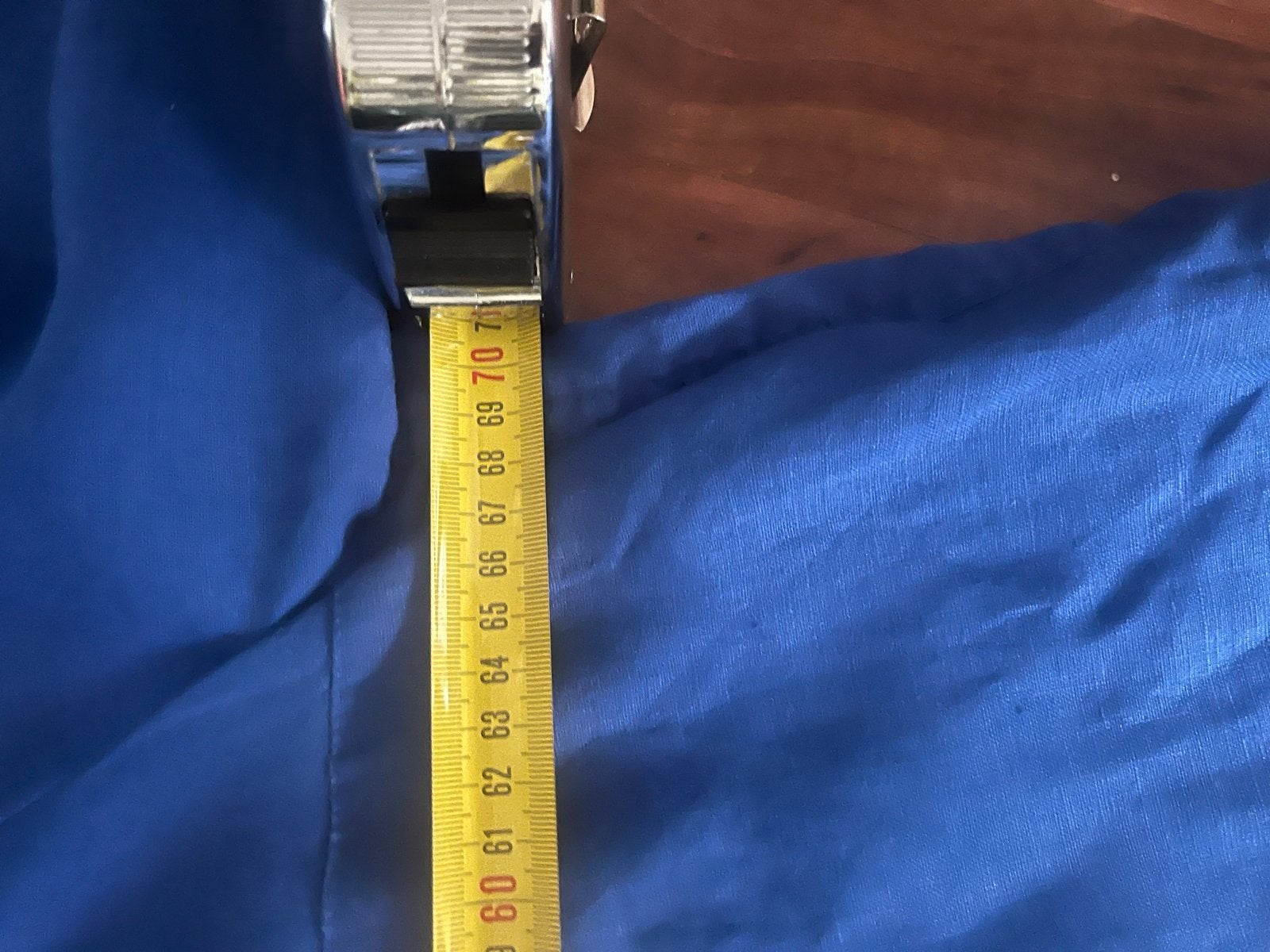 Ulla Popken blauwe linnen blouse, maat54/56(4XL), Ophalen of Verzenden, Zo goed als nieuw, Maat 46/48 (XL) of groter, Blauw