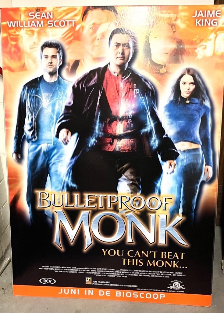 Bulletproof Monk / View From the Top (2003) - Poster display, Ophalen, A1 t/m A3, Film en Tv, Rechthoekig Staand