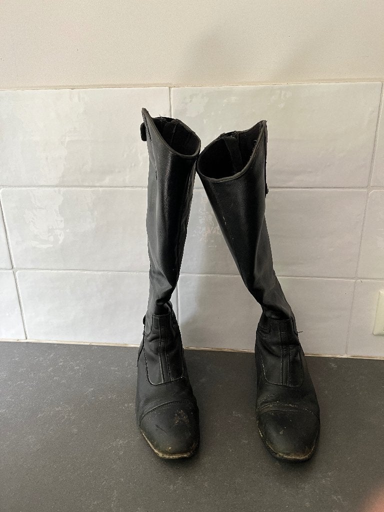 Rijlaarzen QHP maat 36, Ophalen, Gebruikt, Dressuur