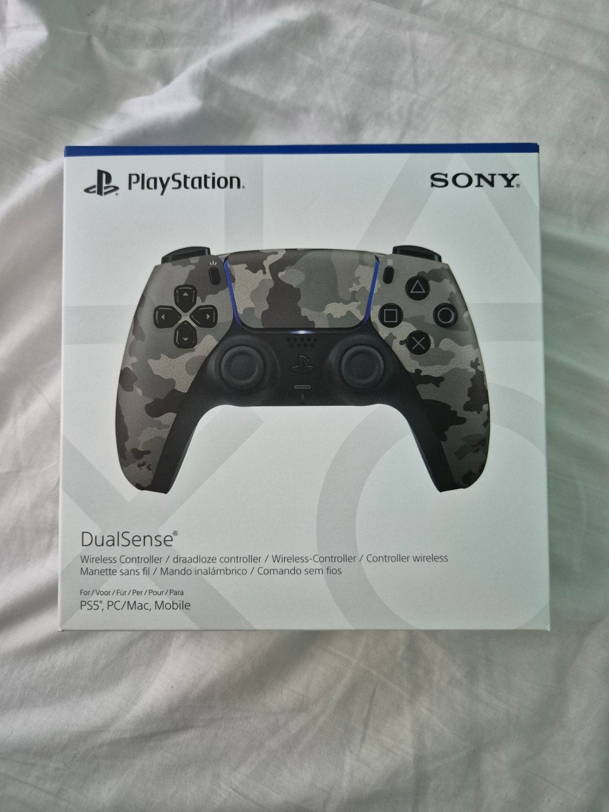 Playstation 5 (PS5) DualSense Controller (Camouflage) Nieuw, PlayStation 5, Nieuw, Ophalen of Verzenden, Controller