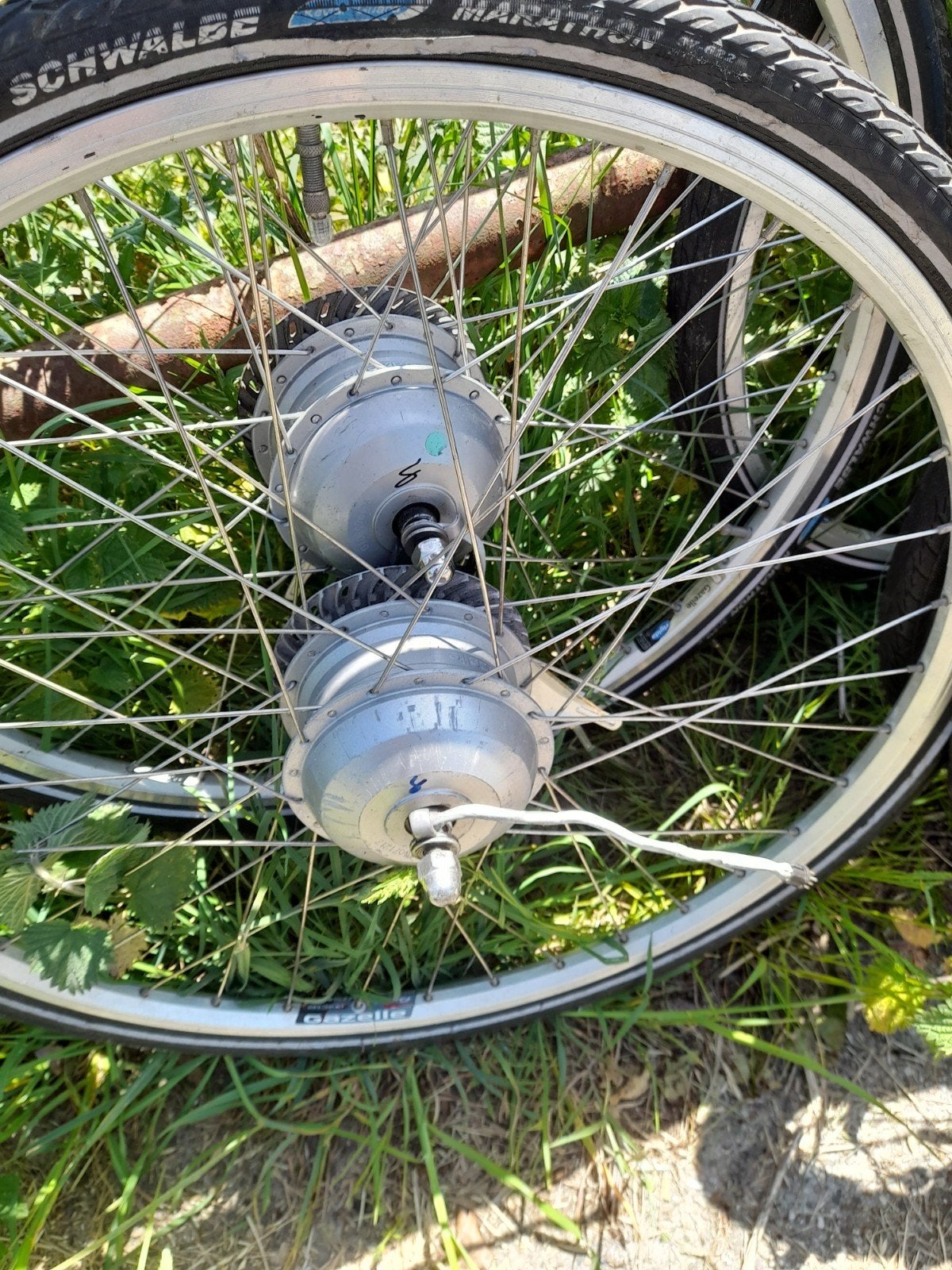 Motor gazelle innergy oud type, Fietsen en Brommers, Fietsonderdelen, Ophalen, Gazelle, Motor, J