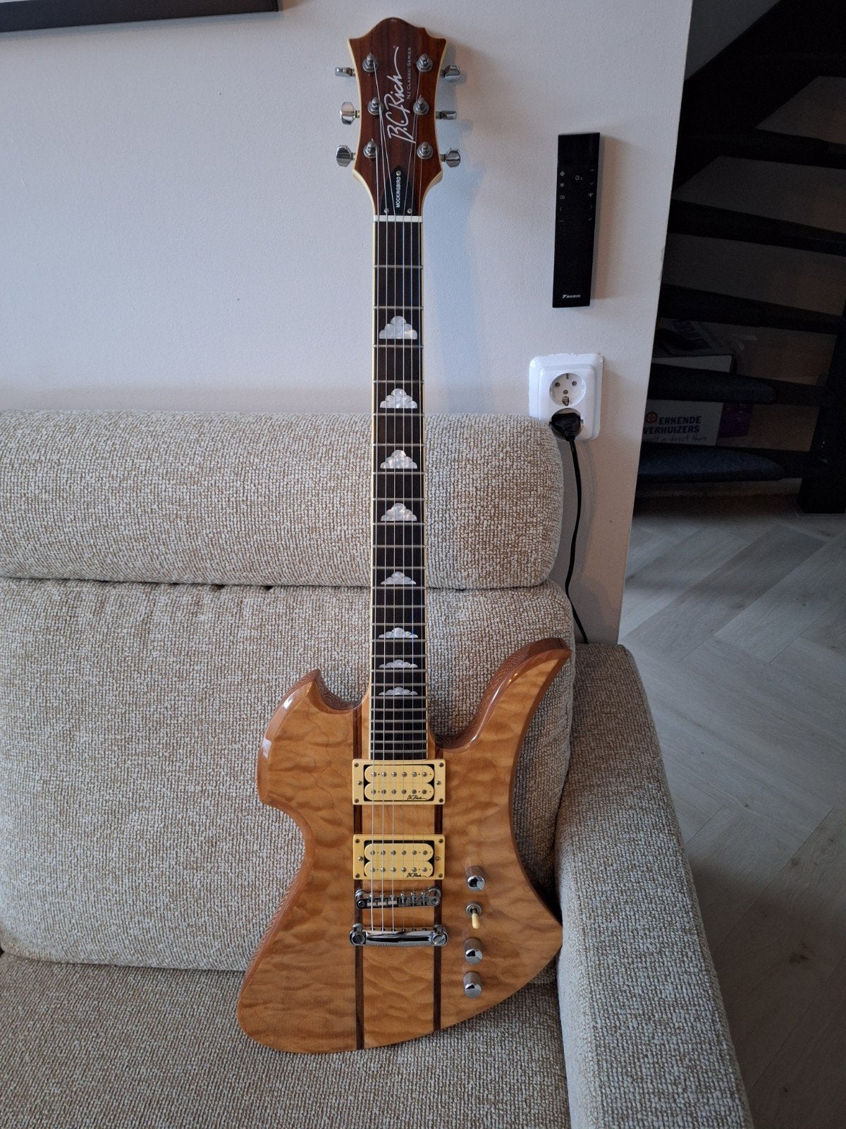 B.C. Rich Mockingbird NJ Classic, Muziek en Instrumenten, Snaarinstrumenten | Gitaren | Elektrisch, Ophalen, Zo goed als nieuw