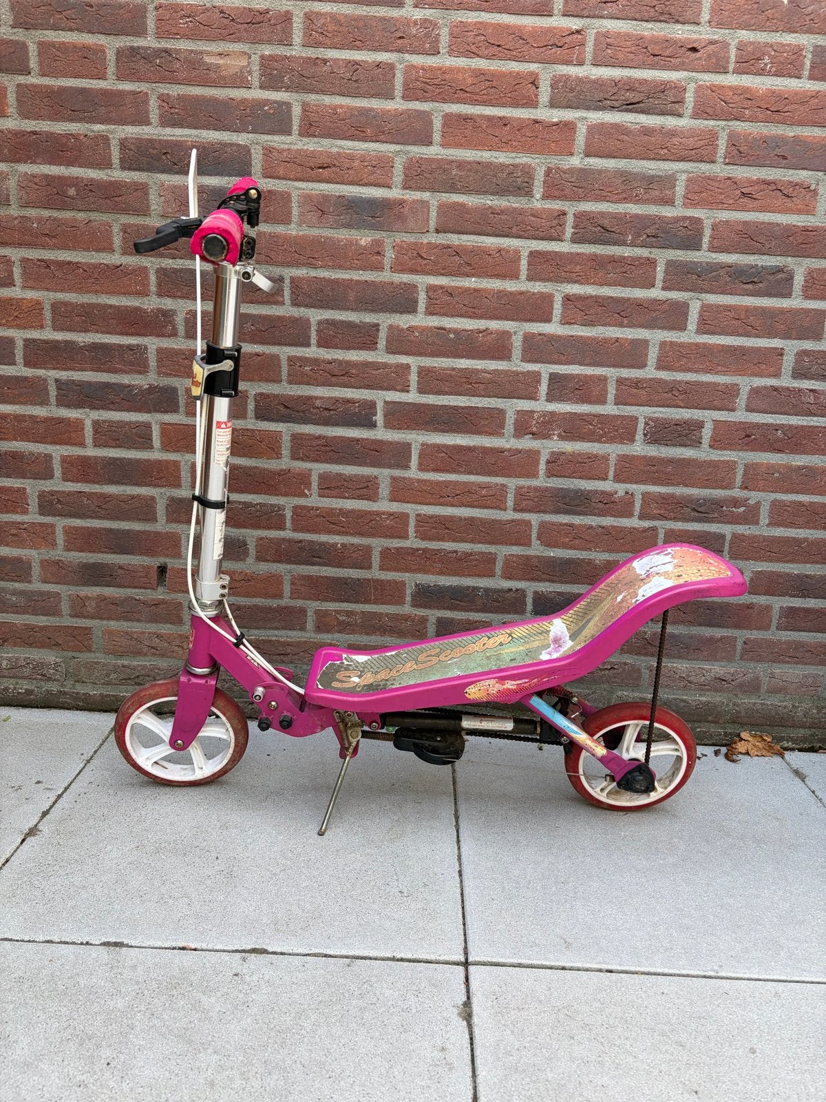 Roze Spacescooter - Gebruikt maar in goede staat, Fietsen en Brommers, Steps, Ophalen of Verzenden, Gebruikt, Overige typen