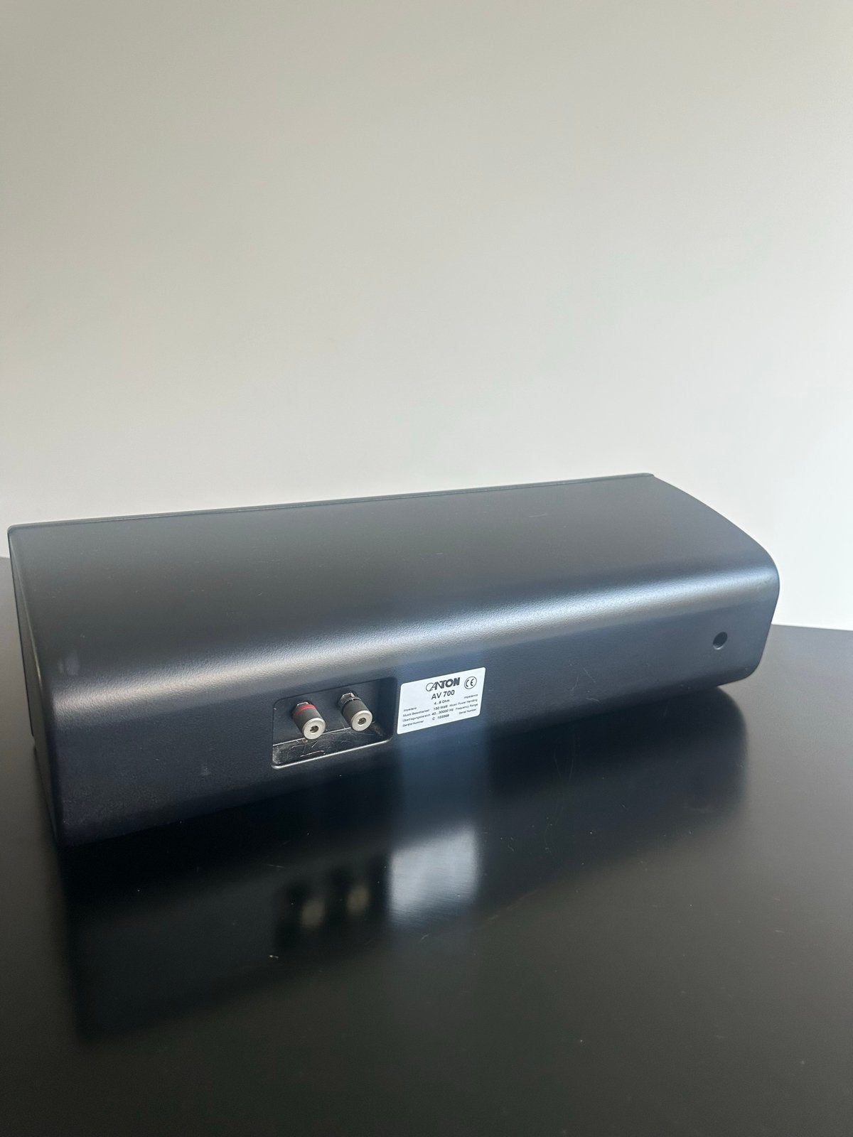 Canton AV 700 Center Speaker, Zo goed als nieuw, Geschikt voor surround/home cinema, Center speaker, Minder dan 60 watt
