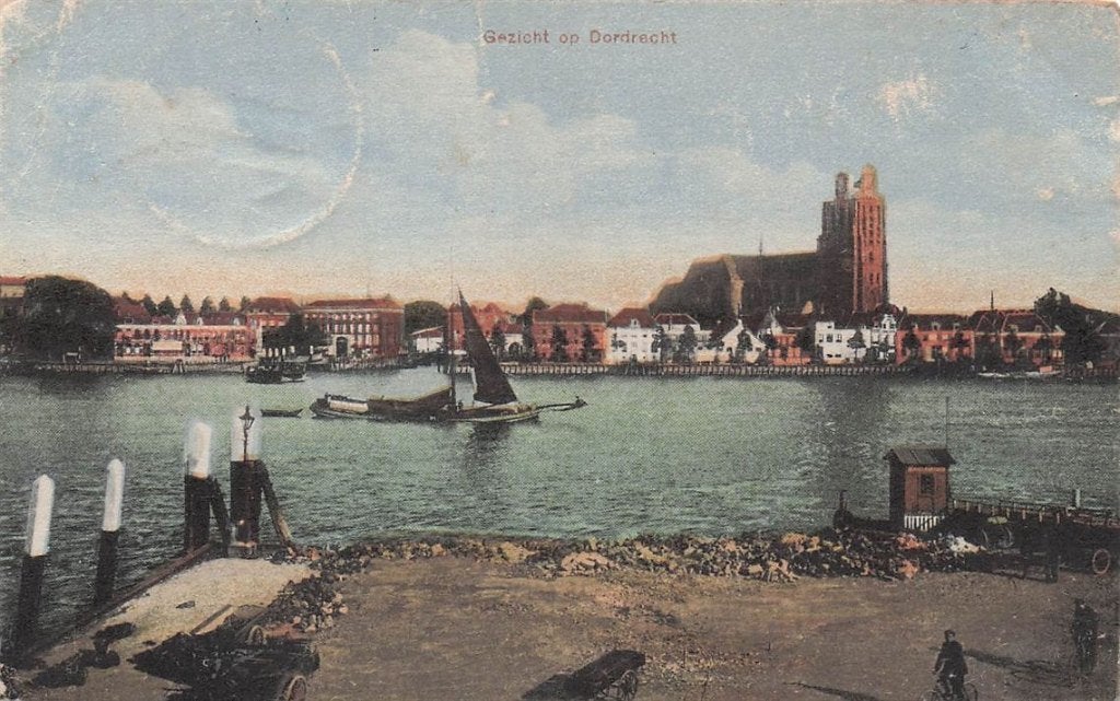 702-238-021 Gezicht Op Dordrecht, Verzenden, Voor 1920, Zuid-Holland