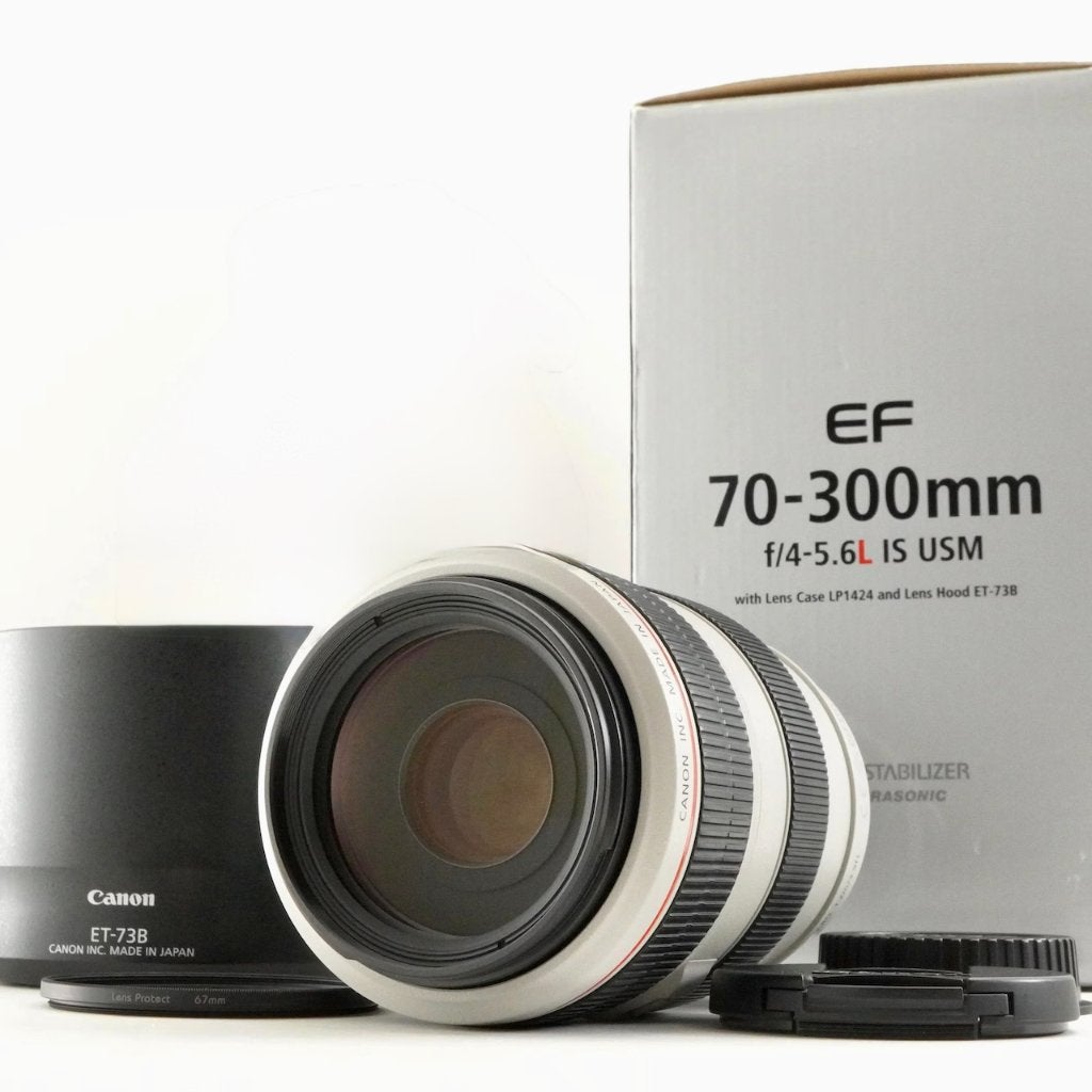 Canon telelens 70-300 mm L serie in perfecte staat, Audio, Tv en Foto, Zonnekap, Canon, Zo goed als nieuw, 300 mm