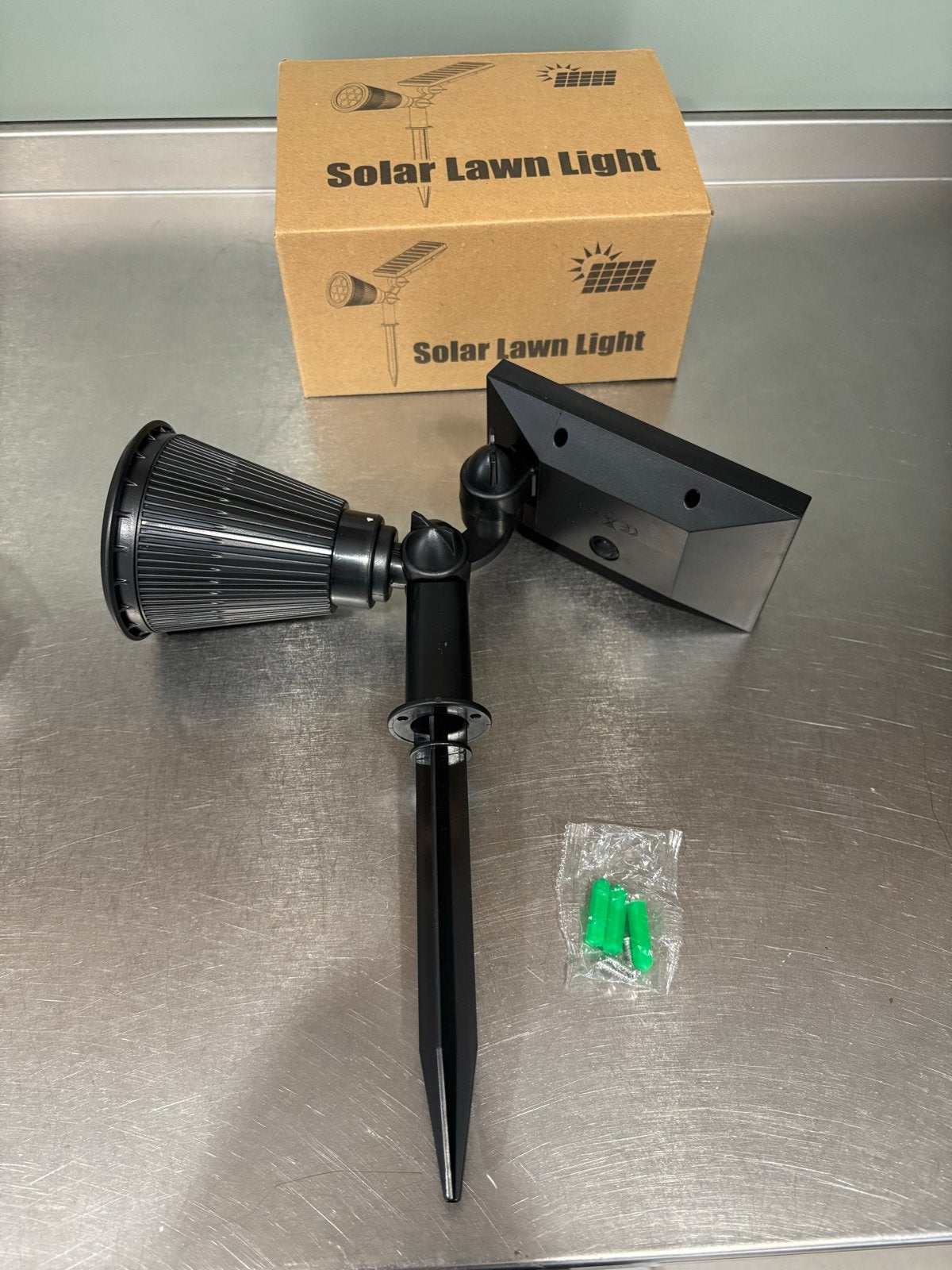 Solar tuinspot, 7 Leds, tuinverlichting, Tuin en Terras, Zonne-energie, Kunststof, Minder dan 50 watt, Ophalen of Verzenden
